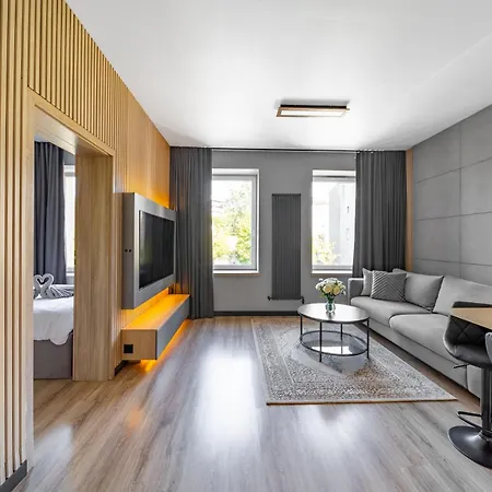 Sky Home- Piwna Wood -manufaktura, Parking, Dostep Na Kod Apartamento *