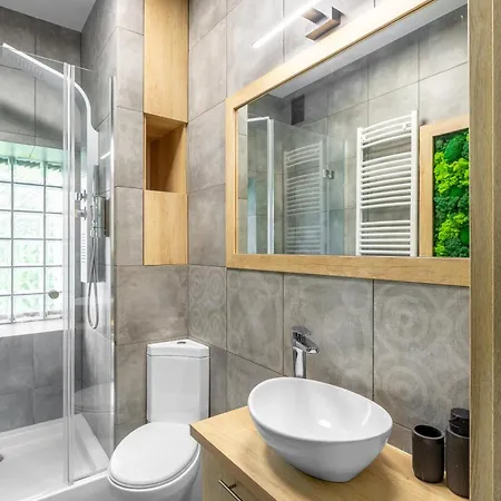 Appartamento Sky Home- Piwna Wood -manufaktura, Parking, Dostep Na Kod *