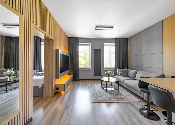 Sky Home- Piwna Wood -manufaktura, Parking, Dostep Na Kod Appartamento *