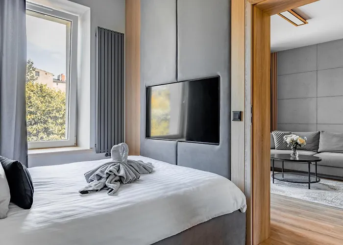 Apartamento Sky Home- Piwna Wood -manufaktura, Parking, Dostep Na Kod *